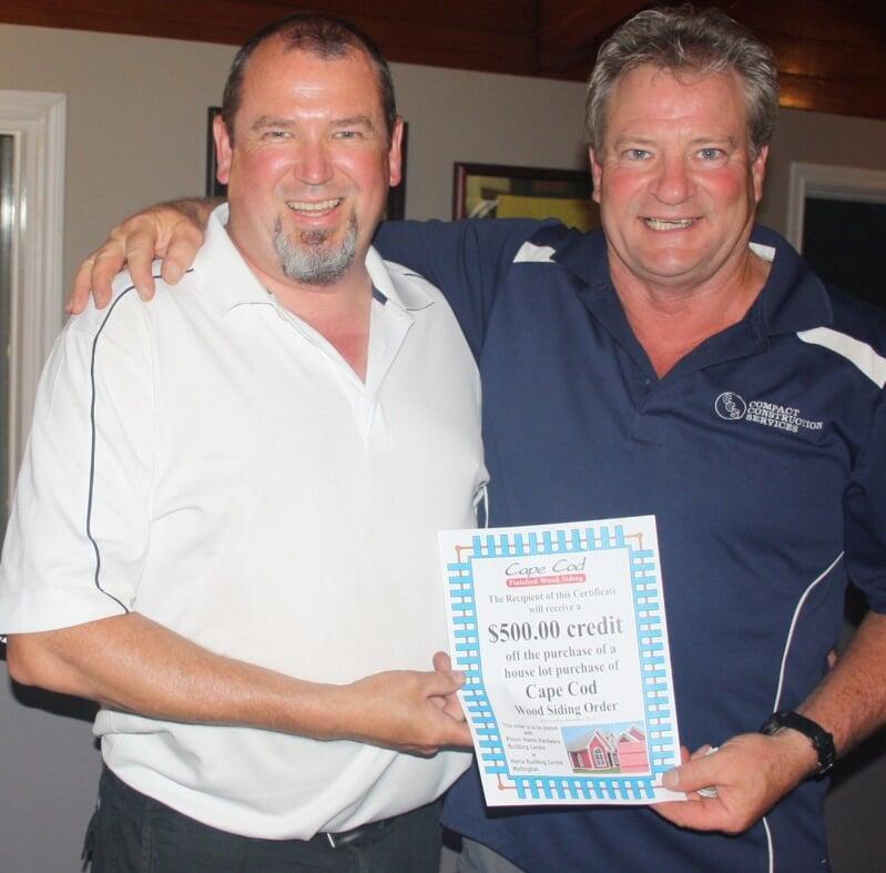 Mark Busscher presented Drew Byford